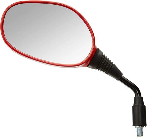 Uno Minda RV-5011L-RED Shatterproof Glass Rear View Mirror(Sports.Red ...