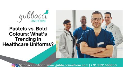 Pastels vs. Bold: Top Trends in Healthcare Uniforms — Gubbacci Uniform ...
