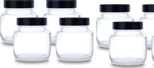 CROCO JAR Glass Grocery Container - 250 ml Price in India - Buy CROCO ...