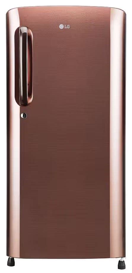 LG 190 L 3 Star Direct Cool Single Door Refrigerator Amber Steel (GL ...