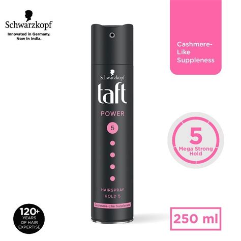 Buy Schwarzkopf TAFT Power Hold 5 Hair Spray for Heat Protection, Gives ...