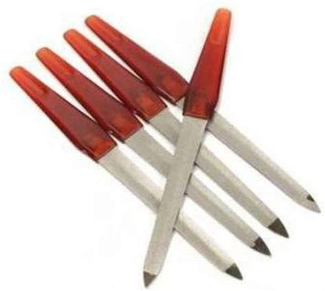 beautista Double Sided Nail Shaper / Nail File Tool Pack of 5 (Set of 5 ...
