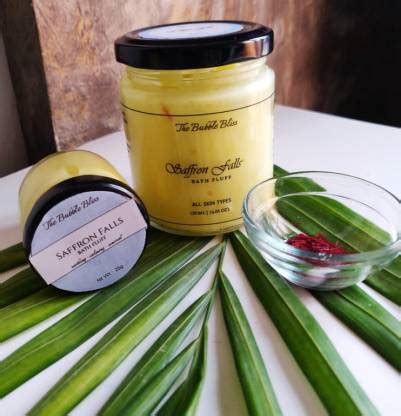 THE BUBBLE BLISS SAFFRON FALLS BATH FLUFF - Price in India, Buy THE ...