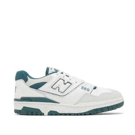 New Balance 550 White Vintage Teal | 10 Hills Studio