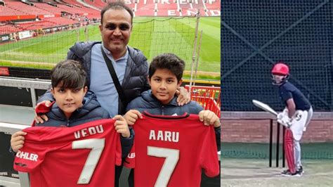 Aryaveer Sehwag's Viral Video: Boundary Kickstarts Innings in Style!