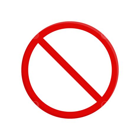 No Sign PNG Transparent Images Free Download | Vector Files | Pngtree