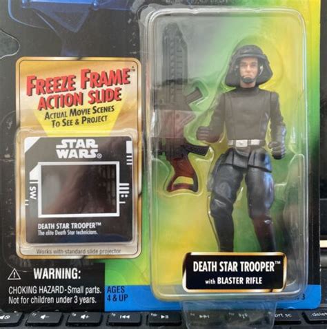 Buy 1998 Hasbro Star Wars Potf2 Death Star Trooper Moc Freeze Frame ...