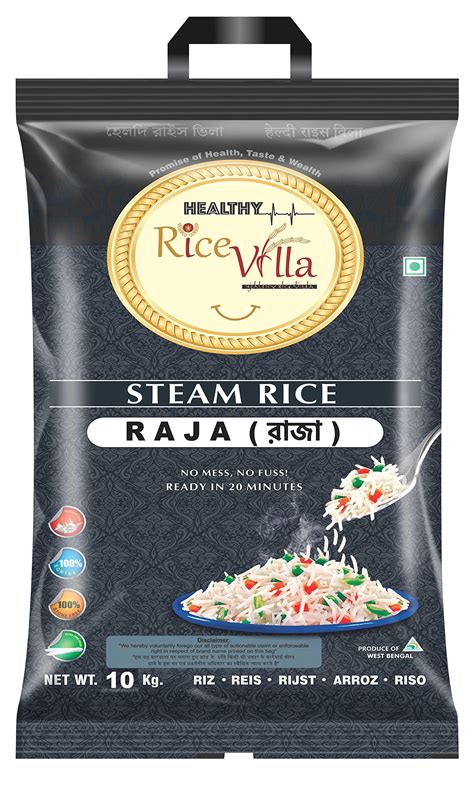 Buy y Rice Villa RAJA | Steam Rice | Sonam HMT Rice | Non Basmati Rice ...