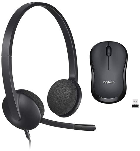 Amazon.in: Buy Logitech H340 Stereo Wired On Ear Headphones with mic ...
