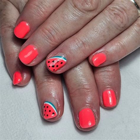 30 Best Watermelon Nail Design Ideas You Should Check