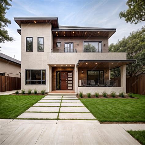 Premium Photo | Modern house exterior design