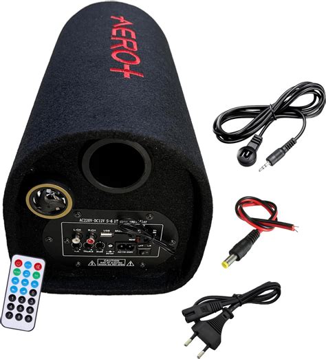 AERO+ 6 Inch Y-6 Car Subwoofer Speaker AC-DC | USB | Bluetooth | TF ...