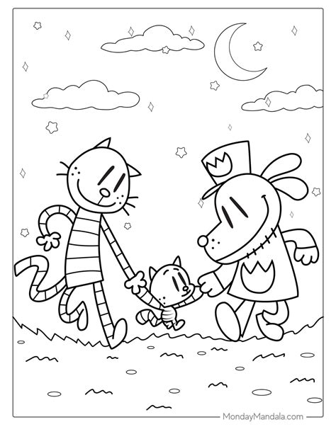 19 dog man coloring pages free pdf printables – Artofit