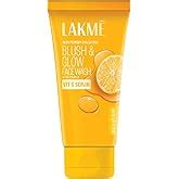 Lakme Blush & Glow Exfoliating Face Wash with Vitamin C Serum ...