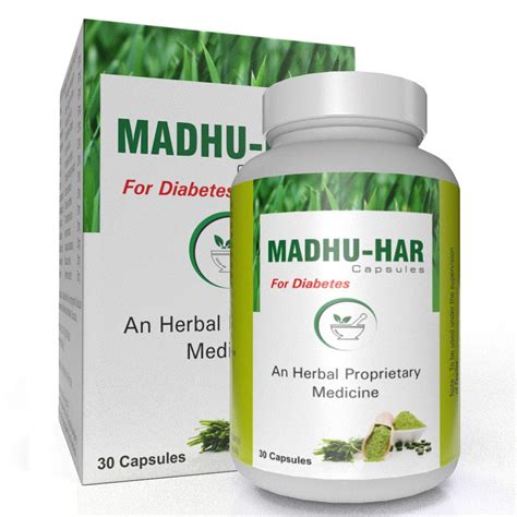 Buy Ultra Healthcare Madhuhar Herbal Ayurvedic Caps For Blood Sugar ...