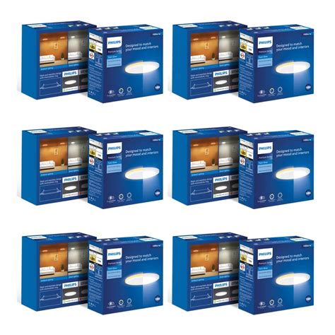 PHILIPS 10-watt Round LED Up-Down Downlighter | Twinglow 10-watt LED ...