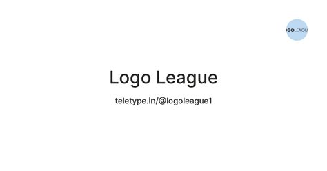 Logo League — Teletype