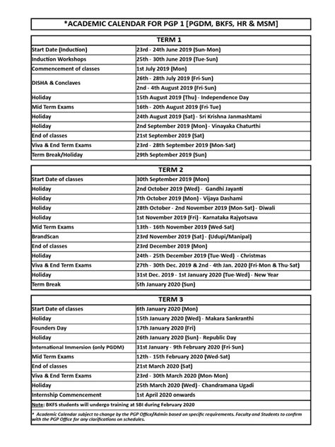 Chapman Academic Calendar - Printable Word Searches