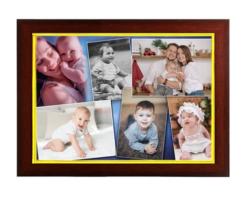 zig zag Personalized Collage Photo Frames Customized with Multiple ...