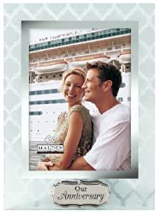 Malden International Designs Wedding Our Anniversary Frosted Glass with ...