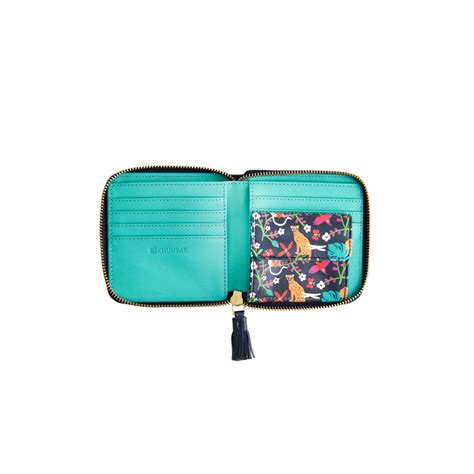 Buy Chumbak Zanzibar Toucan Embroidered Mini Wallet Online