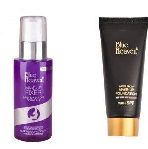 BLUE HEAVEN Makeup Fixer - Mist Spray Formula with TUBE FOUNDATION(PACK ...