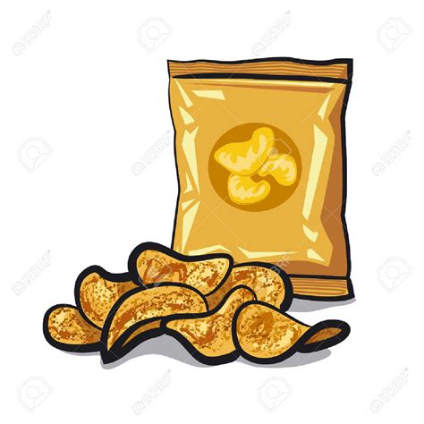 Potato Chip Clipart | Free download on ClipArtMag