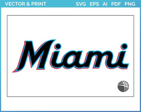 Miami Marlins - Jersey Logo (2019) - Baseball Sports Vector SVG Logo in ...