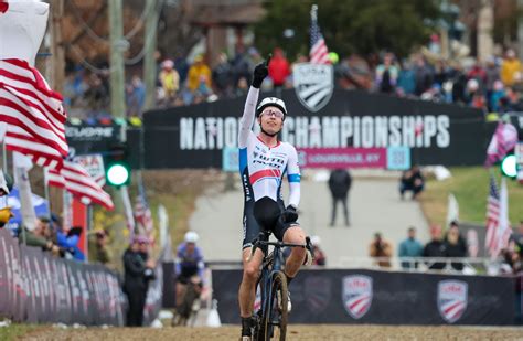 Eric Brunner running, literally, towards third elite men's US cyclocross title and better grid ...