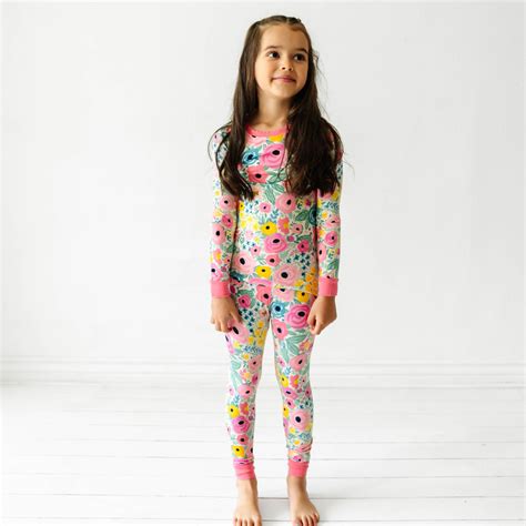 Secret Garden Two-Piece Pajama Set - Little Sleepies