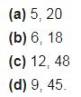 Find the L.C.M. of the following numbers in which one number is the ...