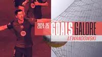 All goals by Robert Lewandowski | 2024-25 season