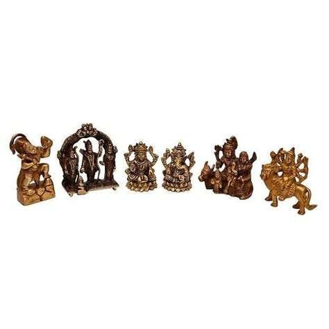 Brass Pagoda of Divinity (Pack of 5, 3-4 Inches, Weight 2 kg)) - Punam ...