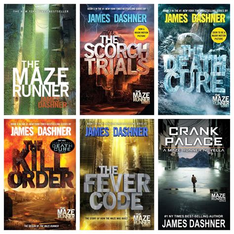 Maze runner series james dashner 5 books collection set pack – Artofit