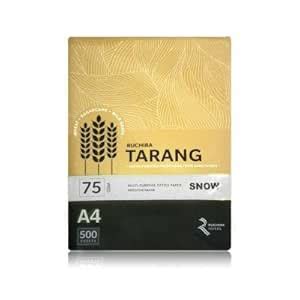 Ruchira - Tarang 75 GSM A4 500 Sheets (SNOW)(5 BUNDLES) : Amazon.in ...