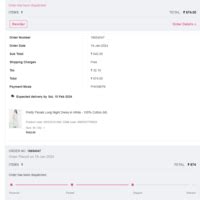 Clovia.com — Long night dress