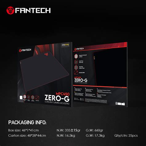 ماوس باد FANTECH ZERO-G MPC450 CORDURA® SURFACE | الاردن