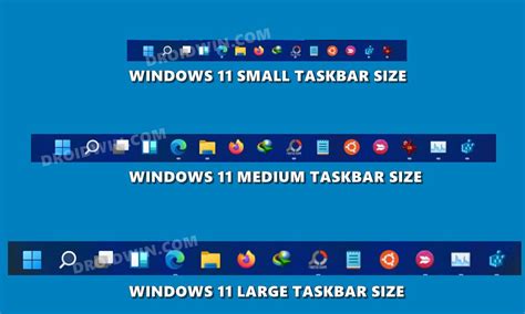 Image result for Taskbar Size