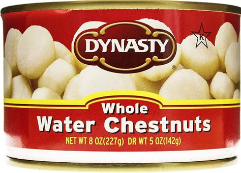 Amazon.com : Dynasty Canned Whole Water Chestnuts, 8-Ounce (Pack of 12 ...