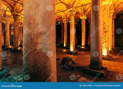 Yerebatan Cistern or Basilica Cistern, Sunken Palace, Sultanahmet ...