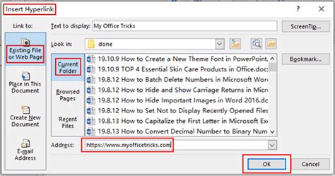 Automatically Open Hyperlink in PowerPoint 的图像结果