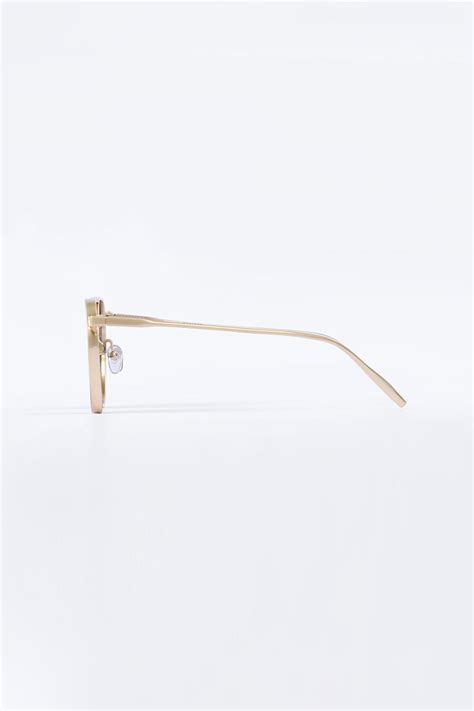 Buy Men's Vintage Round Gold Sunglasses Online | Snitch – SNITCH