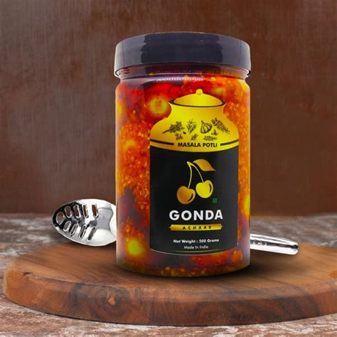 Marwari Gunda (Lasoda/Lesua) Achar 500g – Masala Potli