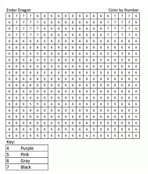 Image result for Math Color by Number Coloring Pages Minecraft