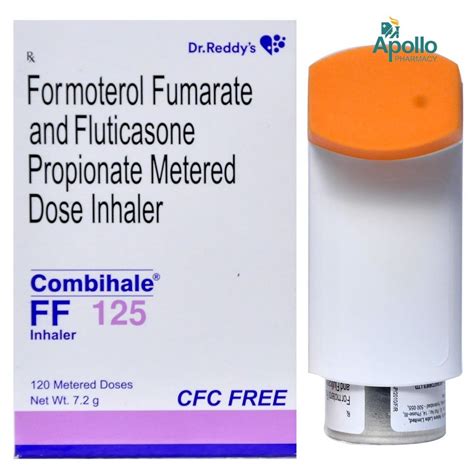 Combihale FF 125mcg Inhaler Price, Uses, Side Effects, Composition ...