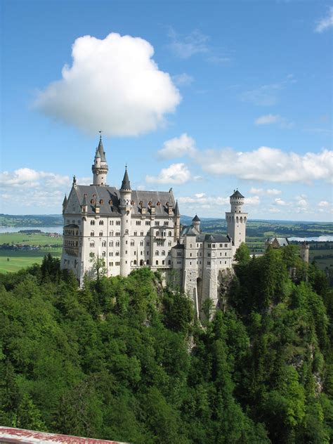 Neuschwanstein Castle in Bavaria, Germany