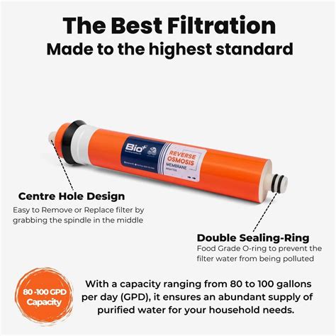 Ro Membrane - BioPlus Gravity Based Water Purifier 20 litres Storage ...