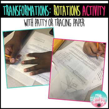 Image result for Using Tracing Paper to Describe Rotation