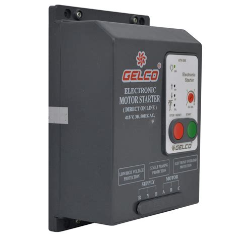 Three Phase DOL Motor Starter & Control Panels | Gelco Electronics ...