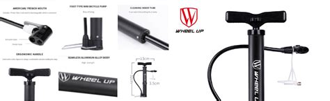 Sprugal® WHEELUP – Bicycle Air Pump with Multiple adapters | 32 cms ...